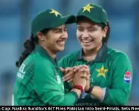 Women’s Asia Cup: Nashra Sundhu Takes 6/7