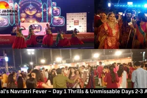 Dainik Jagran Lights Up Bhopal with Spectacular Garba Festival: Devotion Meets Dance and Music