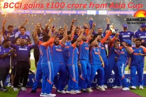 BCCI earns ₹100 crore from the Asia Cup; the board projects total revenues of ₹6,700 crore for 2025.