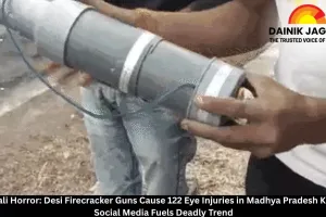 Diwali Horror: Desi Firecracker Guns Cause 122 Eye Injuries in Madhya Pradesh Kids – Social Media Fuels Deadly Trend