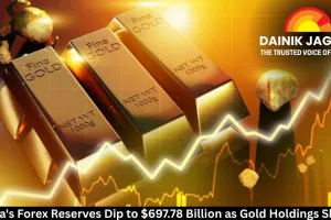 India's Forex Reserves Dip to $697.78 Billion as Gold Holdings Shine
