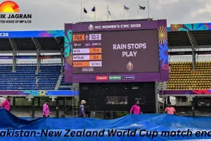 Pakistan-New Zealand World Cup match ends with no result