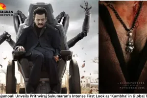 S.S. Rajamouli Unveils Prithviraj Sukumaran’s Intense First Look as ‘Kumbha’ in Global Trotter