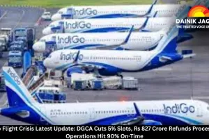  IndiGo Flight Crisis Latest Update: DGCA Cuts 5% Slots, Rs 827 Crore Refunds Processed as Operations Hit 90% On-Time