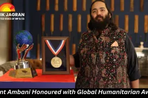 Anant Ambani Honoured with Global Humanitarian Award for Wildlife Conservation