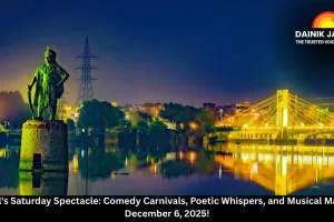Bhopal's Saturday Spectacle: Comedy Carnivals, Poetic Whispers, and Musical Magic on December 6, 2025!