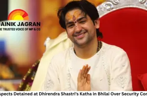 20 Suspects Detained at Dhirendra Shastri's Katha in Bhilai Over Security Concerns