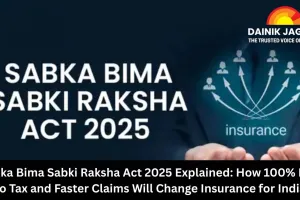 Sabka Bima Sabki Raksha Act 2025 Explained: How 100% FDI, Zero Tax and Faster Claims Will Change Insurance for Indians