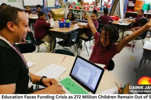 Global Education Faces Funding Crisis as 272 Million Children Remain Out of School