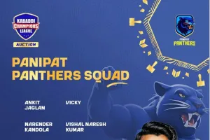 Panipat Panthers Build a Balanced and Fearless Squad at KCL Auction
