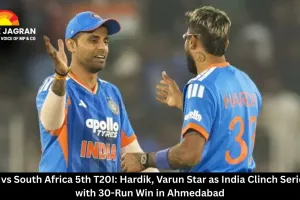 India vs South Africa 5th T20I: Hardik, Varun Star as India Clinch Series 3-1 with 30-Run Win in Ahmedabad