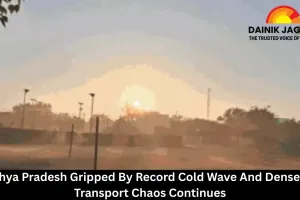 Madhya Pradesh Gripped By Record Cold Wave And Dense Fog, Transport Chaos Continues