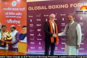 Nitin Nabin Takes Charge as BJP National Working President, Leaders Extend Congratulations