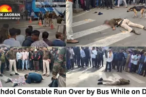 Shahdol Constable Run Over by Bus While on Duty; Family Alleges Foul Play as Police Probe Driver