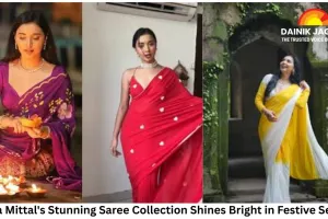 Tanya Mittal's Stunning Saree Collection Shines Bright in Festive Season
