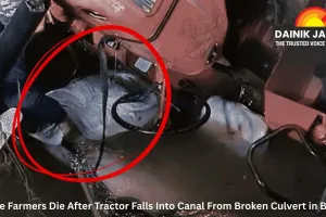 Three Farmers Die After Tractor Falls Into Canal From Broken Culvert in Bhind