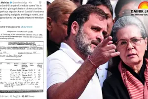 Court Issues Notice to Sonia Gandhi Over Alleged Wrongful Inclusion in 1980–81 Voter List