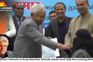 Javed Akhtar’s Remarks on Burqa Resurface, Rekindle Debate Amid Hijab Row Involving Nitish Kumar