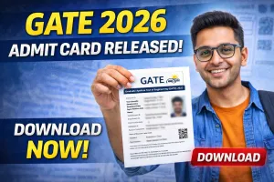 GATE 2026 Admit Card Released; Candidates Can Download Hall Tickets Online