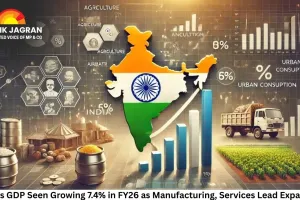 India’s GDP Seen Growing 7.4% in FY26 as Manufacturing, Services Lead Expansion