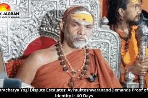 Shankaracharya Yogi Dispute Escalates: Avimukteshwaranand Demands Proof of Hindu Identity in 40 Days