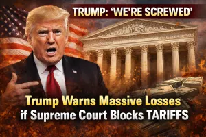 Trump Warns of Trillions in Losses if US Supreme Court Strikes Down Tariffs