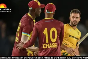 Aiden Markram's Unbeaten 86 Powers South Africa to 1-0 Lead in T20 Series vs West Indies