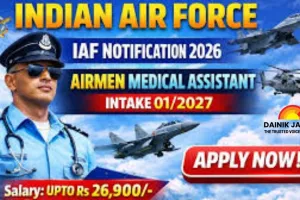 Airforce Group Y Medical Assistant Airmen Recruitment 2026: Apply Online Before Feb 1