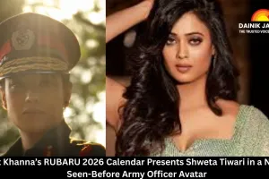 Amit Khanna’s RUBARU 2026 Calendar Presents Shweta Tiwari in a Never-Seen-Before Army Officer Avatar