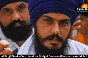  Amritpal Singh Seeks Court Nod for Budget Session Attendance Amid Jail Stint