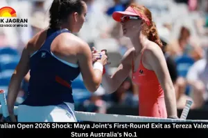 Australian Open 2026 Shock: Maya Joint's First-Round Exit as Tereza Valentova Stuns Australia's No.1