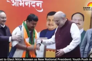  BJP Set to Elect Nitin Naveen as New National President: Youth Push in Focus