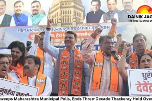 BJP Sweeps Maharashtra Municipal Polls, Ends Three-Decade Thackeray Hold Over BMC