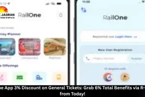 RailOne App 3% Discount on General Tickets: Grab 6% Total Benefits via R-Wallet from Today!