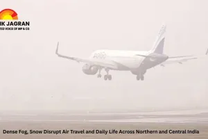 Dense Fog, Snow Disrupt Air Travel and Daily Life Across Northern and Central India