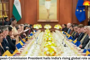 European Commission President hails India’s rising global role as PM, CJI attend EU state dinner at Rashtrapati Bhavan