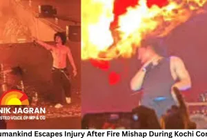 Hanumankind Escapes Injury After Fire Mishap During Kochi Concert, Video Sparks Safety Concerns