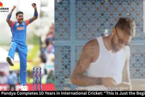 Hardik Pandya Completes 10 Years in International Cricket: 