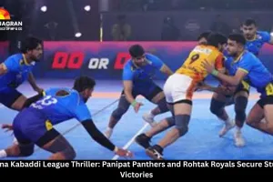  Haryana Kabaddi League Thriller: Panipat Panthers and Rohtak Royals Secure Stunning Victories