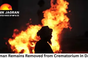 Human Remains Removed from Crematorium in Datia; Man Publicly Humiliated with Slipper Garland, Police Make Arrests