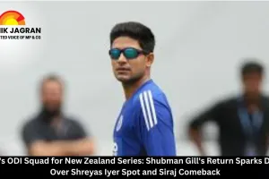  India's ODI Squad for New Zealand Series: Shubman Gill's Return Sparks Debate Over Shreyas Iyer Spot and Siraj Comeback