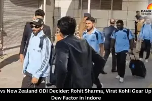 India vs New Zealand ODI Decider: Rohit Sharma, Virat Kohli Gear Up Amid Dew Factor in Indore