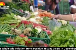  India's Wholesale Inflation Turns Positive, Hitting 0.83% in December 2025