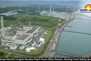 Japan Stops World’s Largest Nuclear Plant Hours After Restart, Raising Fresh Safety Questions