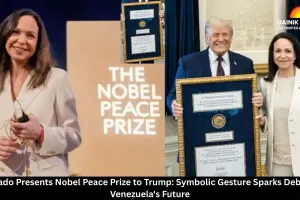  Machado Presents Nobel Peace Prize to Trump: Symbolic Gesture Sparks Debate on Venezuela's Future