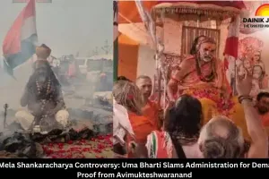  Magh Mela Shankaracharya Controversy: Uma Bharti Slams Administration for Demanding Proof from Avimukteshwaranand