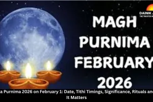 Magha Purnima 2026 on February 1: Date, Tithi Timings, Significance, Rituals and Why It Matters