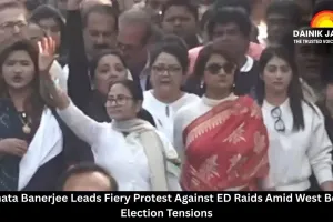 Mamata Banerjee Leads Fiery Protest Against ED Raids Amid West Bengal Election Tensions