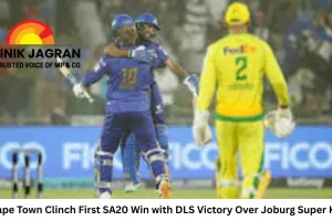 MI Cape Town Clinch First SA20 Win with DLS Victory Over Joburg Super Kings