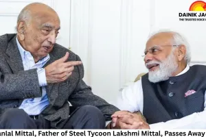 Mohanlal Mittal, Father of Steel Tycoon Lakshmi Mittal, Passes Away at 99; PM Modi, Leaders Express Condolences